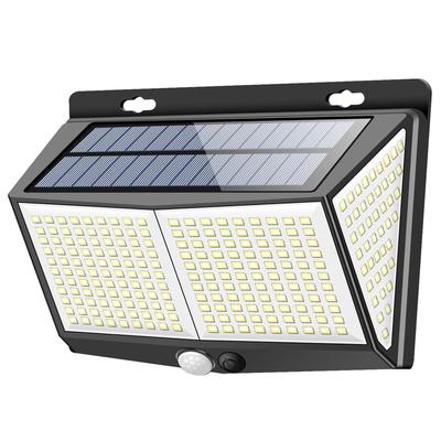 Focondot 288 LED Solar Sensörlü Işık 3 Akıllı Mod ile, Hareket Sensörü, Dış Mekan Aydınlatması, 4 Taraflı Aydınlatma, Güneş Enerjili, Enerji Tasarruflu,