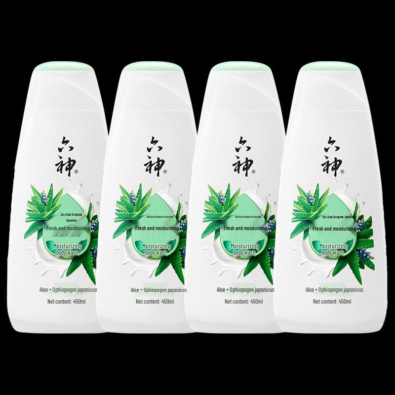 Liu Shen Fresh Moisturizing Shower Gel 4-Pack