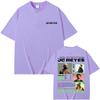 Hot Sale Rapper Jc Reyes Tour 2025 Graphic Print T-shirt Men's Hip Hop Fashion Short Sleeve T-shirts Men Retro Oversized T Shirt