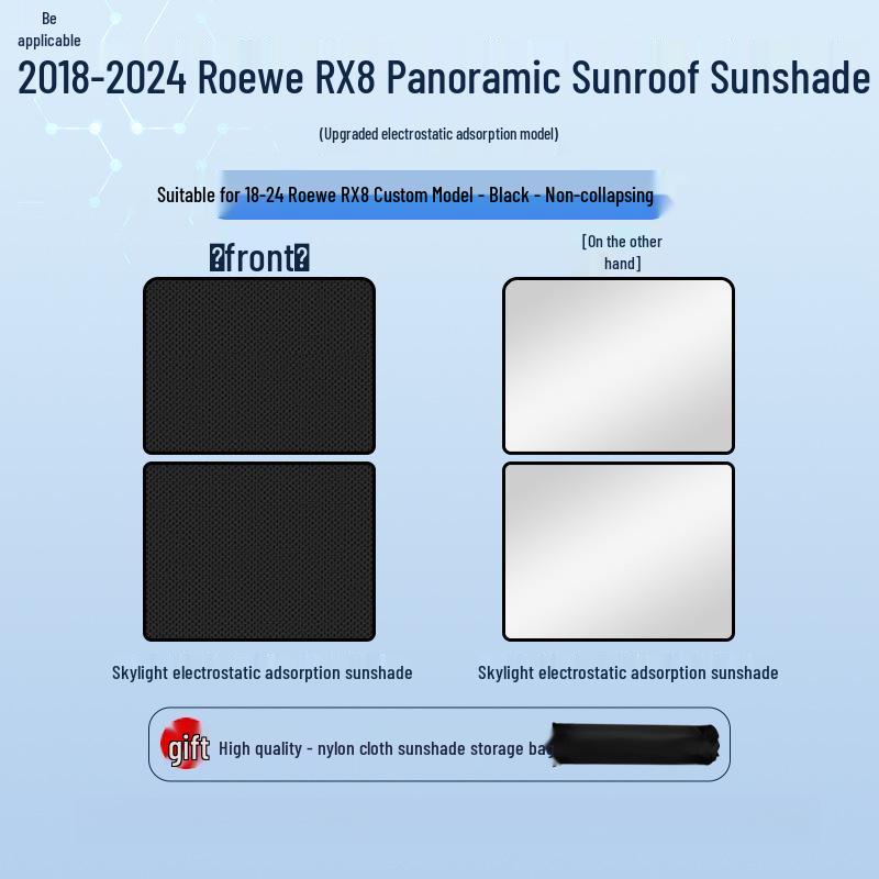 Roewe RX8 Sunroof Sunshade: Heat Insulation, UV Protection & Privacy Shield