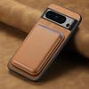 2 In 1 Detachable Cards Solt Wallet Leather Case For Google Pixel 9 Pro 8 8A 7 7A Magnetic Wireless Charging Purse Bag Cover
