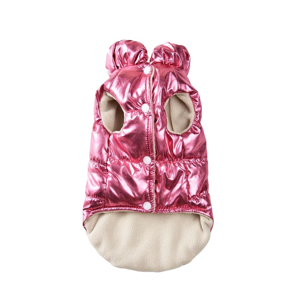 Winter Pet Clothes Cozy Waterproof Solid Kitten Vest Coat For Small Medium Cats Dogs Warm Fleece Costume With D-ring Sphynx Cat