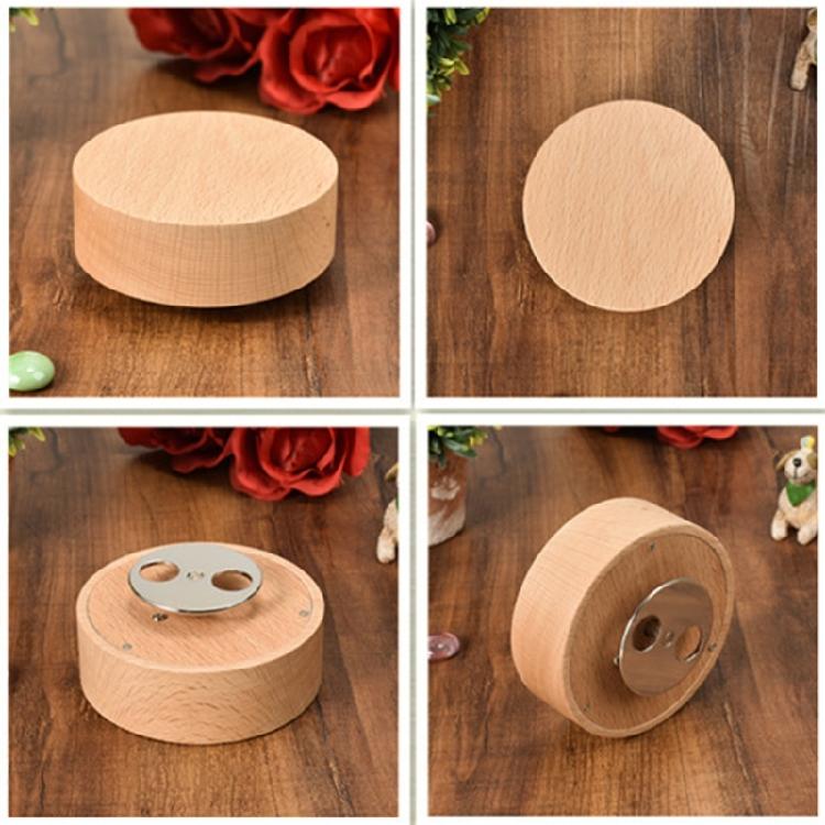 Wood Hand Crank Music Box Rotating Animal Figurine Musical Ornament for Enhancing Home Ambiances and Celebratory Gift