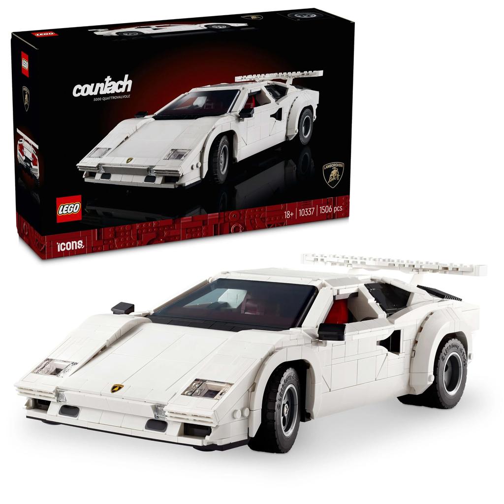 LEGO Icon Lamborghini Countach 5000 Quattrovalvole 10337 (Ages 18+)