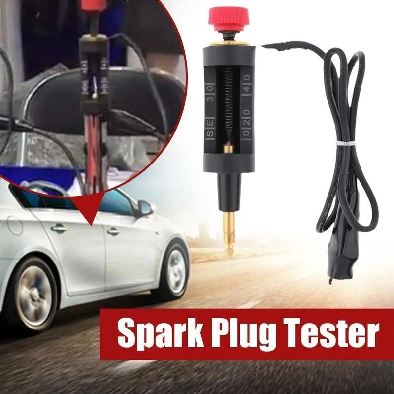 

Adjustable Spark Plug Tester Ignition System Coil Engine In Line Autos Adjustable Ignition Coil Tester Ignition Spark Test Tool 1pcs