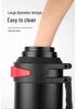 Portable Stainless Steel Insulated Travel Kettle - Large Capacity Outdoor Thermos Bottle