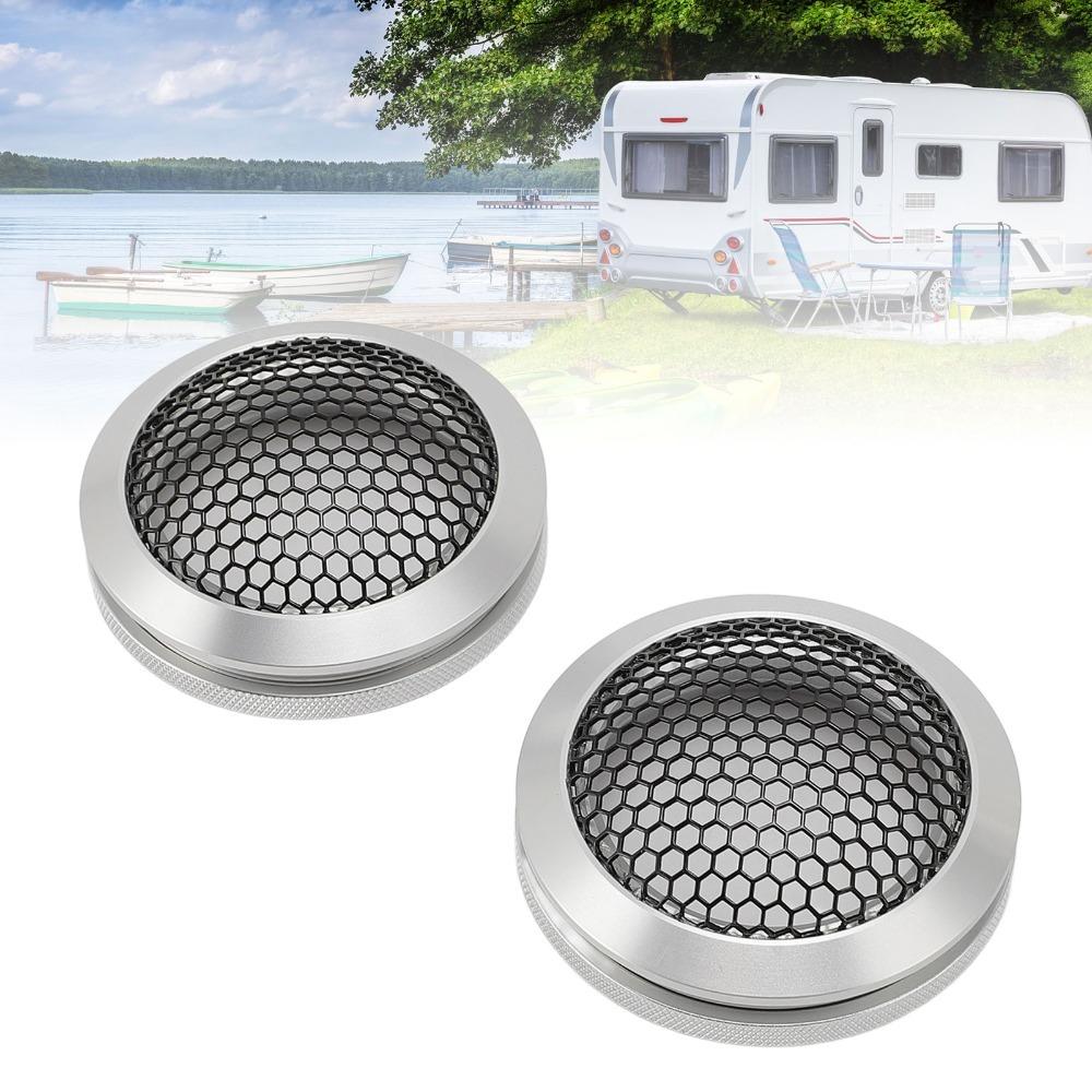 

2Pcs OD 64mm Speaker Grill Metal Mesh Speaker Guard Universal Subwoofer Guard Automotive Use