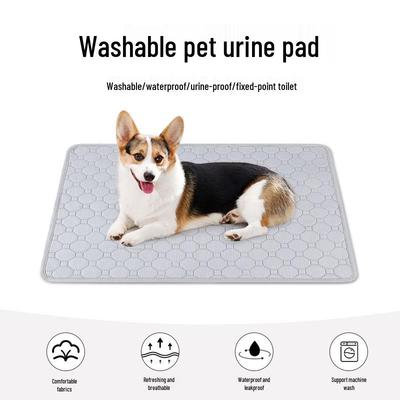 Washable & Reusable Pet Urine Pads: 4-Layer Waterproof Dog Training & Cat Diapers.