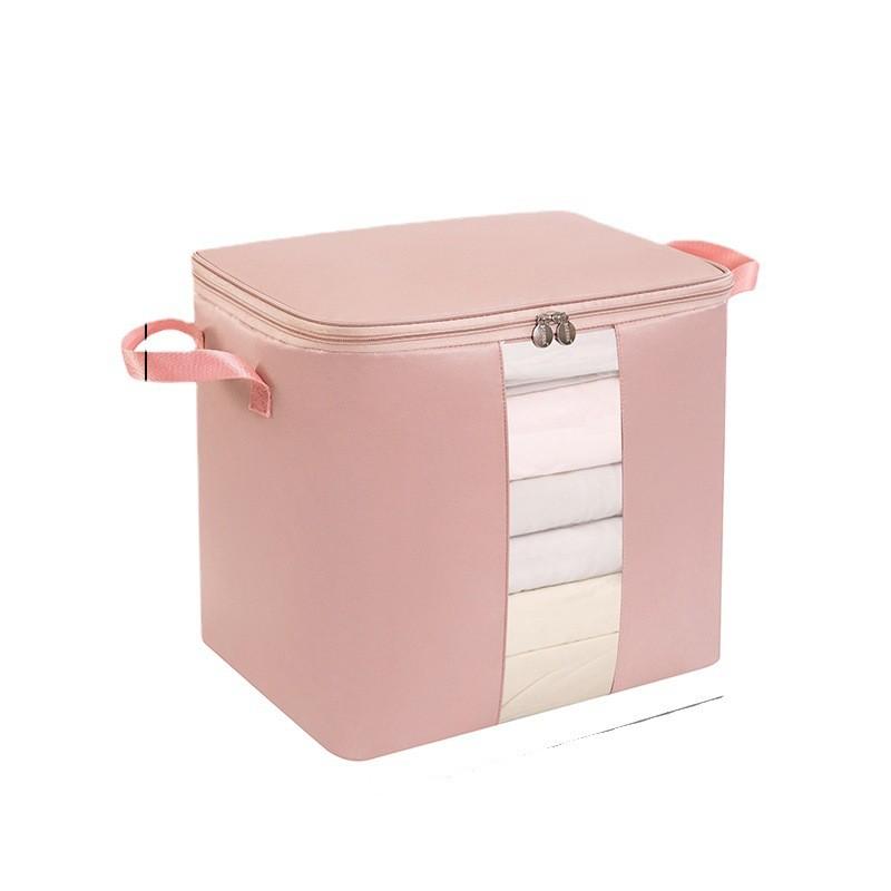 Wardrobe Packing Cube With Thick Pvc And Satin Coating For Travel And Home Use