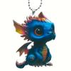 Turtle Acrylic Colorful Car Interior Pendant For Turtle Lovers Cute Cartoon Style