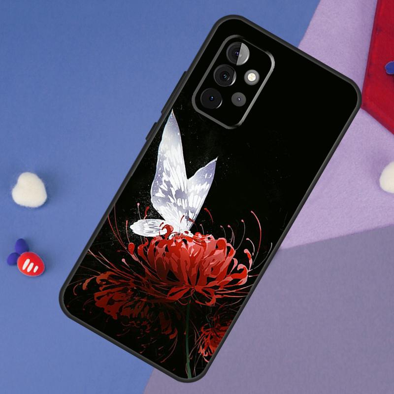 

Lycoris Radiata Flower Case For Samsung Galaxy A13 A16 A26 A36 A56 A06 A55 A35 A15 A54 A34 A14 A53 A12 A22 A32 A52 Samsung A13 4G