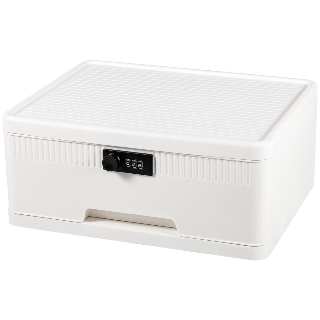 Digital Password Lock Safe Box Drawer Type Medicine Locking Cabinet Passport Files Cash Jewelry Privacy Security Storage Case