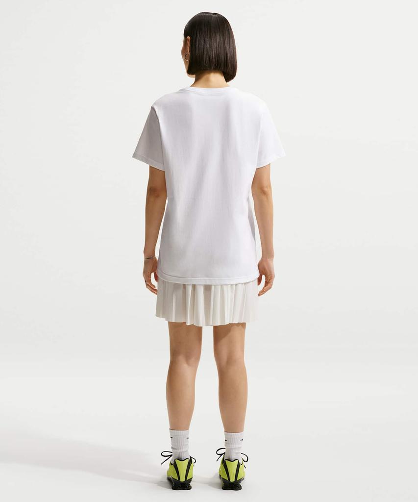 Nike Sportswear Oversized Short Sleeve T-Shirt (Plus Size) W - White:Black / Ih7602-100