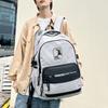 School Bag Female College Student Trendy Fashion Wear-resistant Large Capacity Middle School Student High School Backpack Computer Backpack Male
