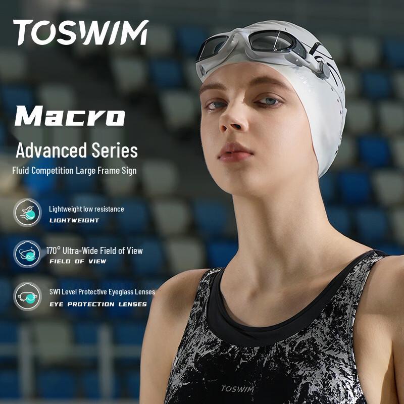 TOSWIM Anti-Fog HD Swimming Goggles