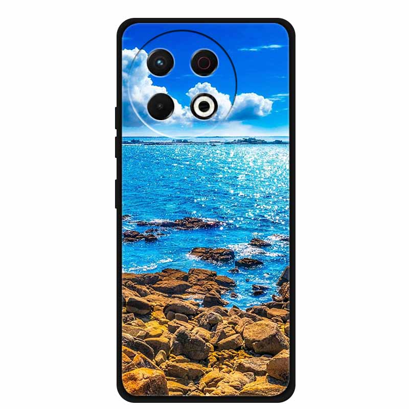 For Tecno Spark 30 Pro Phone Case 30Pro Coque Black Silicone Soft Back Cover Case For Tecno Spark30 Pro 4G Case Protective Shell