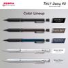 Zebra Mechanical Tect Dark Gerändelter Bleistift, 2-Wege RO, 0,5 mm, Schwarz, Modell, P-MA141-DBK