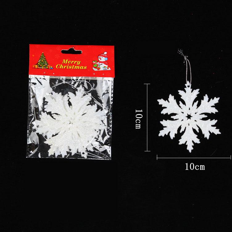 

Рождественская подвеска в виде снежинки пластиковая белая снежинка гирлянда окно Рождественская елка снежинка место проведения вечеринки подвеска