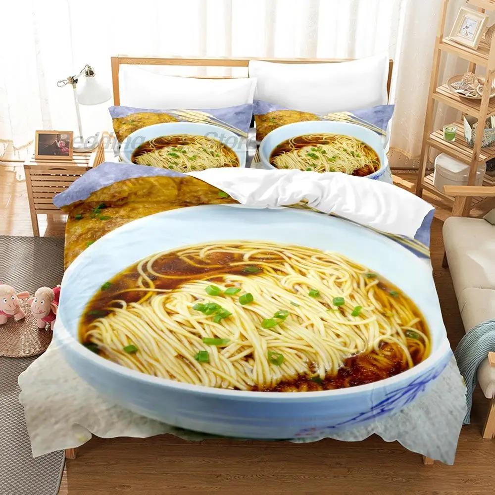 

Комплект постельного белья Gourmet Spaghetti Italian Single Twin Full Queen King Size Комплект постельного белья Aldult Kid Bedroom Duvetcover Sets 3D Breakfast 70x133cm 2pcs