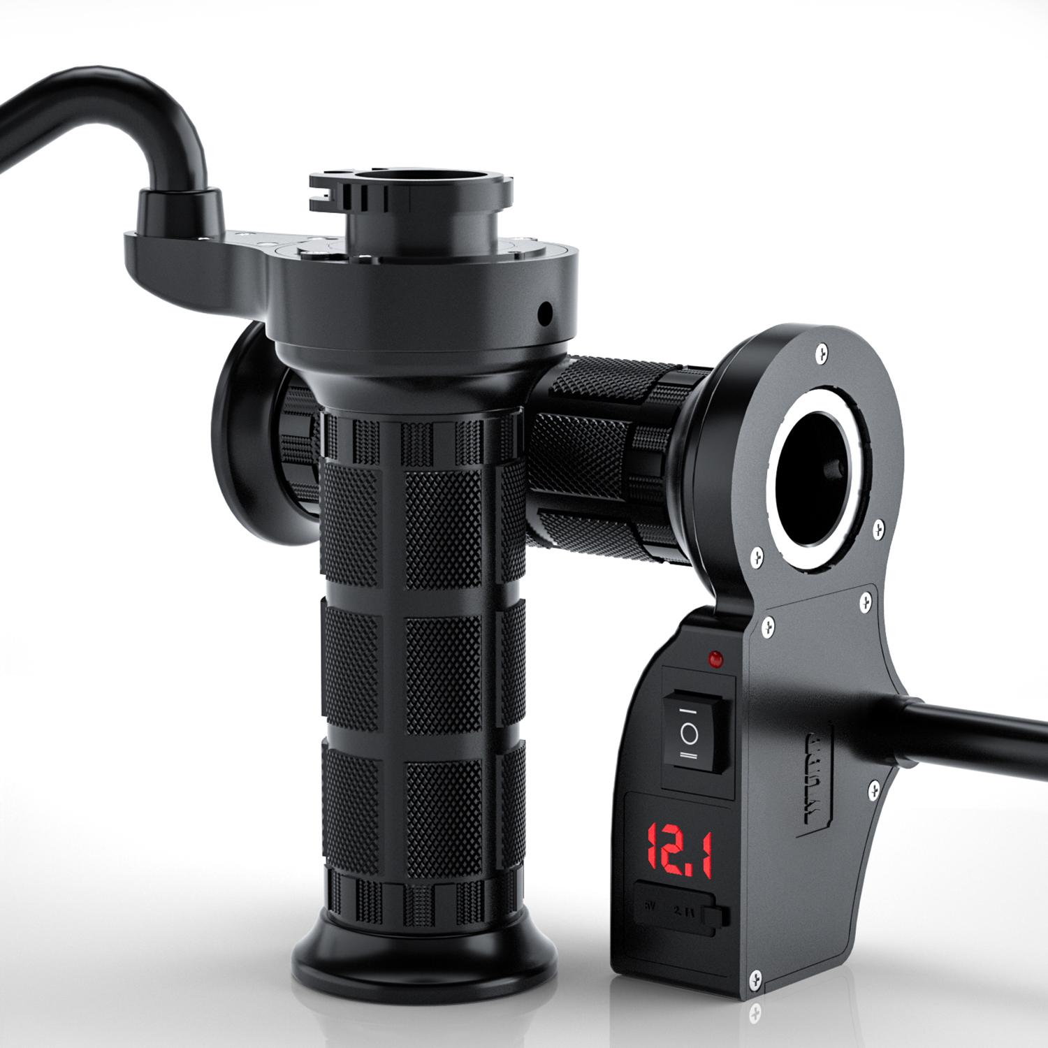 

Мотоциклетный электрический ручной зимний 12 В модифицированный с переключателем цифровой дисплей рукав руки можно регулировать высокую и низкую температуру