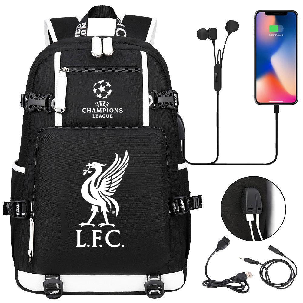 Fashion around the football club, large-capacity general schoolbag, youth trend leisure travel bag