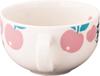 Yamaka Shoten MOOMIN Soup 11cm Diameter X Little Microwave "Hedelma" Cup/Mug, 400ml, Approx. 7cm, My, Safe, Japanese-made, MM8202-36
