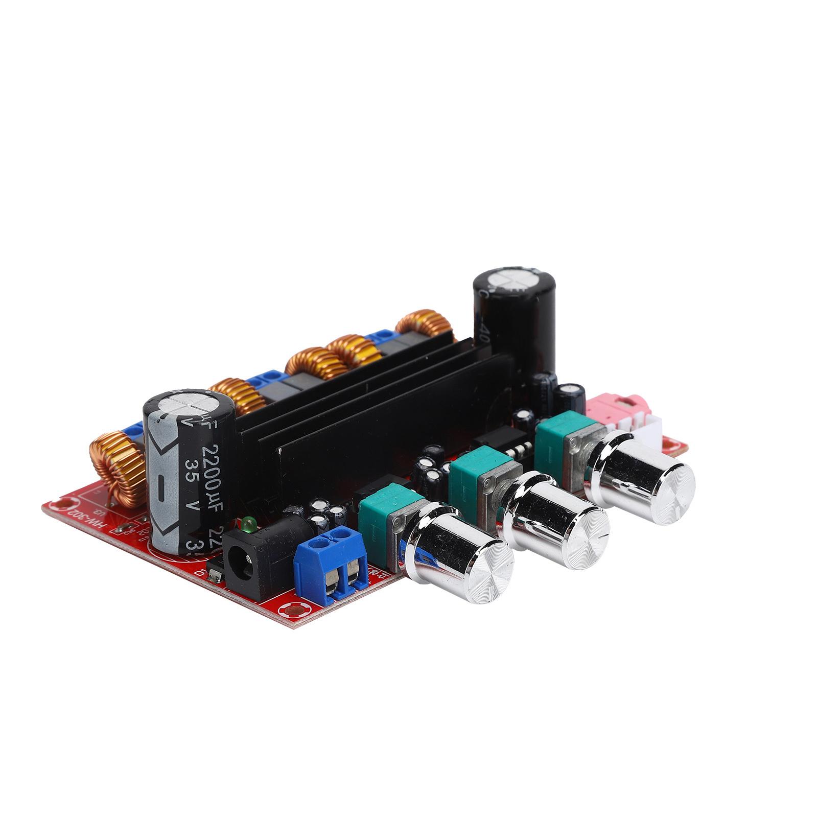 

XH-M139 2.1 Sound Channel Digital Amplifier Board 12V-24V TPA3116D2 2x50W+100W