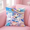 Anime Chino Kafu Cushion Cover Eco-Friendly Odorless Healthy Pillowcase Soft & Comfortable Kid-Safe No Filling