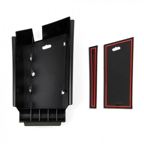 Armrest Storage Box Holder for BMW X1 2016 2017 2018 Central Console Glove Tray