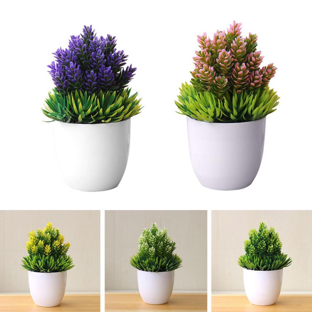 Plante falske bonsaibord kunstig potted for hjemmesimulering dekor kontorhotell