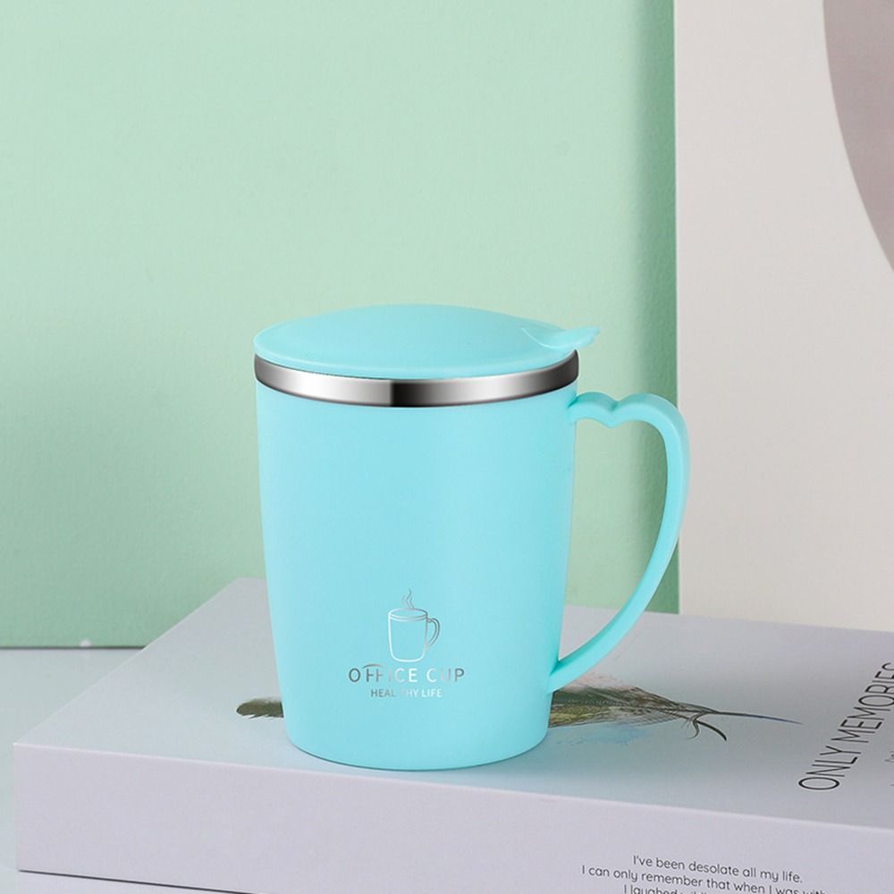 Double Wall Coffee Mug Stainless Steel Water Bottle Portable Traveling Cup