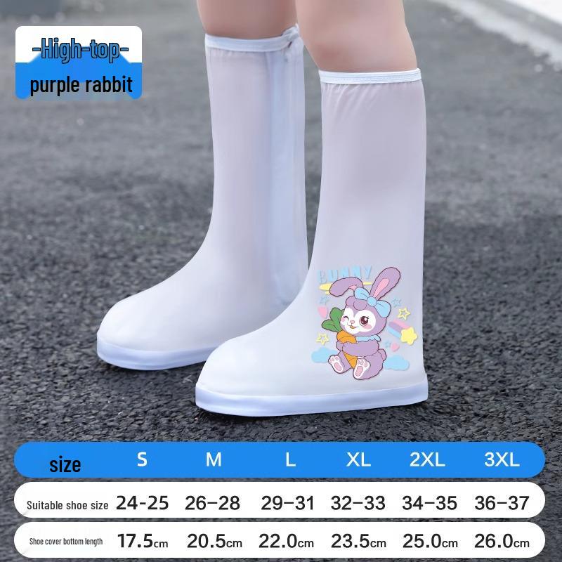 Positive Rain Waterproof Shoe Covers for All - Non-Slip, Thickened, Wear-Resistant, Dirt-Proof, Wash-Free Rain Boots for Everyone