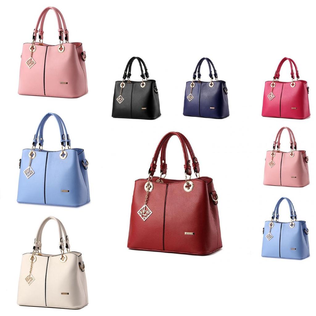 Elegant Women Lady Handbag Shoulder Bags In Premium Leather Messenger Style