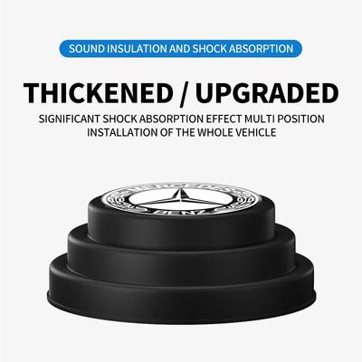 4ks Silikonové nálepky proti kolizi a nárazům na dveře auta Pro Mercedes Benz C180 C200 C260 C300 W108 W124 W126 W140 W168 W169