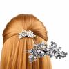 2pc Minimalist Rhinestone Crystal Women's Hair Clip Bride Hair Accessories Banquet Daily Versatile Girls Sweet Jewelry Hair Comb