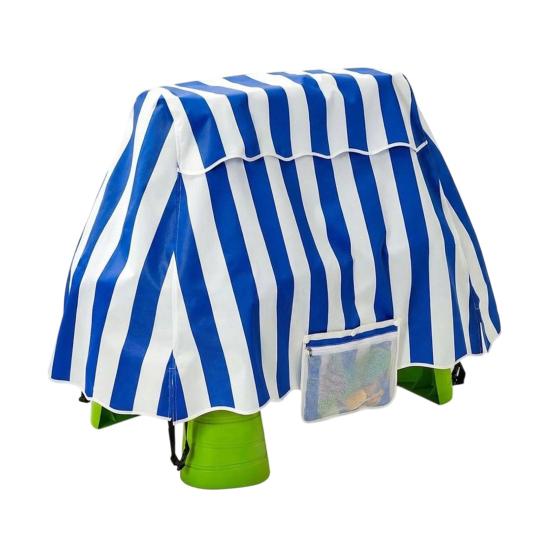 

Water Table Cover with Storage Bag Waterproof Kids Water Table Cover Outdoor Water Table Accessories for Toy Storage Protects from Dust Debris темно-синий