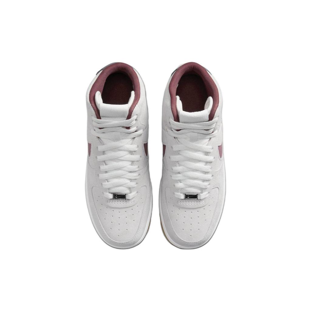 Nike Air Force 1 High Sculpt Grey Suede Women Sneakers Summit-White Valerian-Blue White DC3590-104