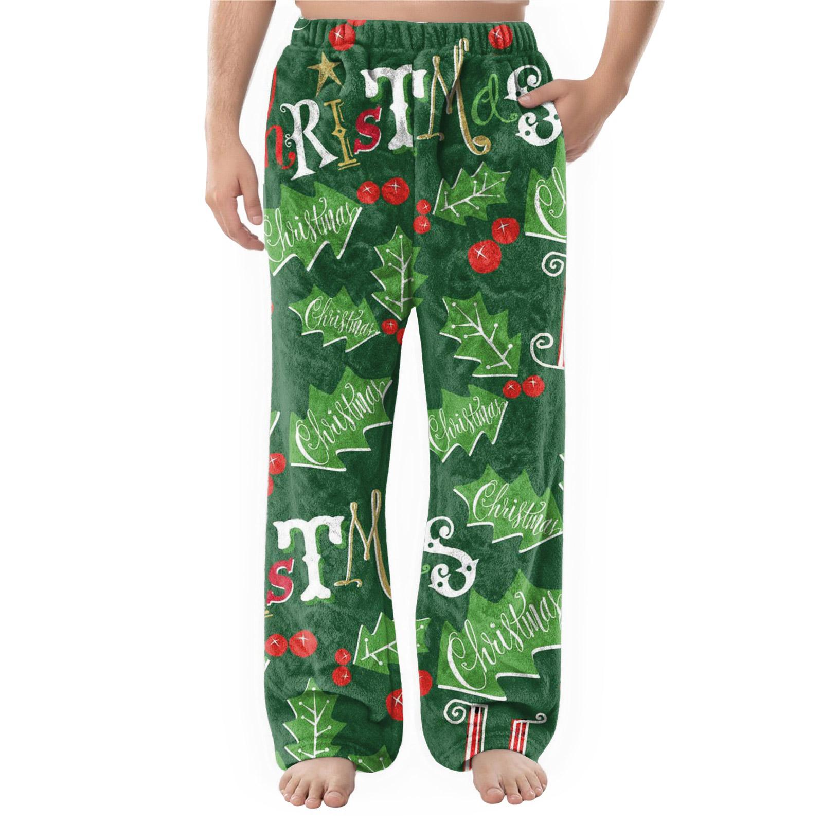 

Мужские фланелевые повседневные брюки с карманом, Повседневные брюки с принтованным карманом, Домашние брюки для сна XL жёлтый