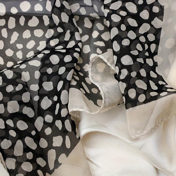 Quickly Release Magnetic Scarf For Women Soft Polyester Fabric Years Round Fashion Essential Office To Weekends Outfits