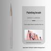 Japanese Coffee Color Acrylic Nail Art Brush Set: Light Therapy, French, and Sweeping Pens