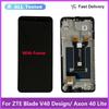 LCD Screen and Digitizer Full Assembly for ZTE Axon 40 Lite With Frame;Black; + Tools