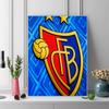 FC Basel Pattern  3pcs 100% Round Full Drill 5D DIY Diamond Painting Embroidery Cross Stitch Rhinestone Décor