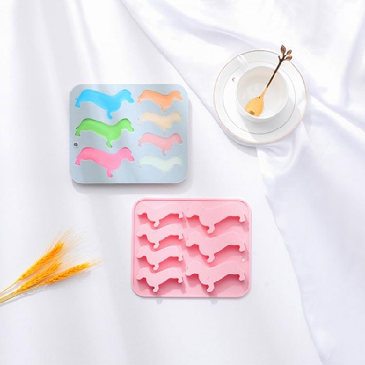 3D Sausage Dogs Resin Mold Fondant Silicone Mold DIY Cake Pastry Baking Mold