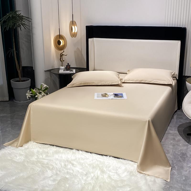 1000TC Egyptian Cotton Flat Bed Sheet 100% Cotton Top Sheet with Pillowcases  Luxury Soft Bed Sheet Bed Linen Double Queen King