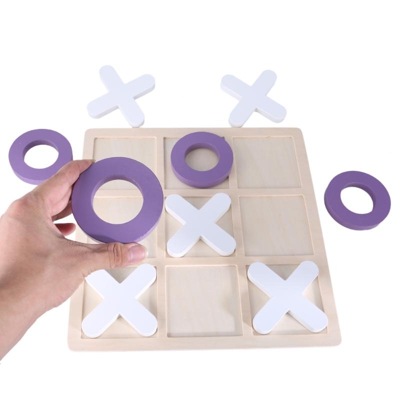 Interactives Familys Fun Toe Game Wood Chesses Game Early Education Toy