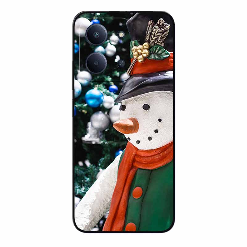 Christmas Phone Case For Redmi 15C 4G Global 171.5mm Case Black Silicone Bumper For Xiaomi Redmi15C 4G Cover 15C4G Cartoon Coque