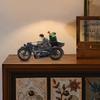 Vintage Men on Tin Tricycle Tin Toy Nostalgic Wind Up Collectible for Home or Coffee Shop Decoration