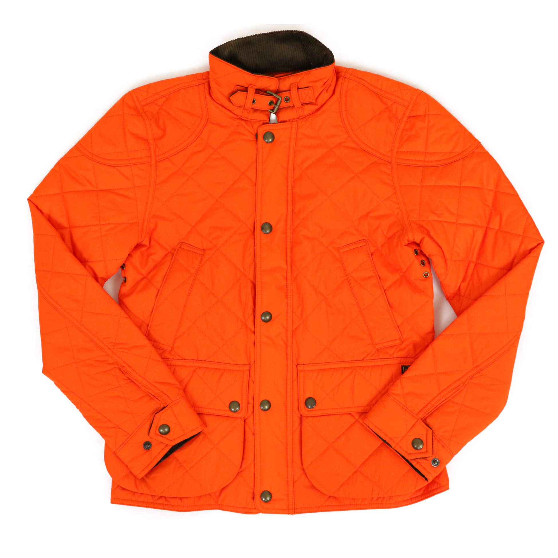 

POLO RALPH LAUREN Quilted Solid Women s Jacket, Color, 0101592-M-ORANGE [Used] оранжевый