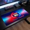 Lyon FC Custom Large Mouse Pad, Personalized Name Text Print, Football Logo Non‑Slip Desk Mat Gaming Gift
