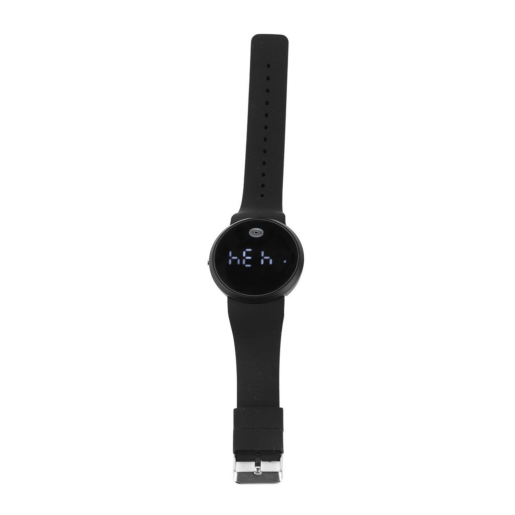 LED Watch Touch Screen Adjustable Stylish Couple Watch for Leisure Sports Business Parties
